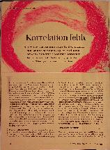Vorschauseite 1: Korrelation fehlt