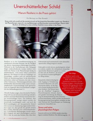 Vorschauseite 1: Unerschütterlicher Schild Warum Resilienz in die Praxis gehört