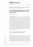 Vorschauseite 1: Offene Bildungspraxis erlebbar machen - die Rolle von Podcasts für Projektdokumentationen und Re flexionsprozesse