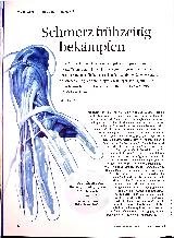 Vorschauseite 1: Schmerz frühzeitig bekämpfen