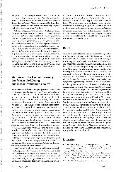 Vorschauseite 3: Das Paradoxon der warmherzigen Gewalt: Ein Essay über laterale Gewalt an Pflegeauszubildenden