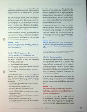 Vorschauseite 2: Hygiene bei der Hämodialyse - Schritt für Schritt