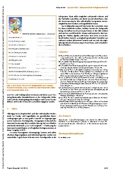 Vorschauseite 4: Qual der Wahl? – Methodenvielfalt im Englischunterricht für Kinder und Jugendliche mit dem Förderschwerpunkt Sprache