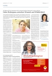 Vorschauseite 1: Hohe Diskrepanz zwischen Wunsch und Wirklichkeit