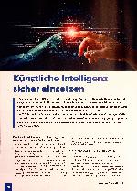 Vorschauseite 1: Künstliche Intelligenz sicher einsetzen