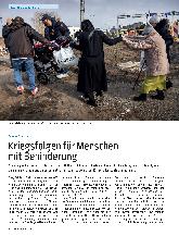 Vorschauseite 1: Kriegsfolgen für Menschen mit Behinderung