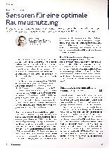 Vorschauseite 1: Sensoren für eine optimale Raumausnutzung