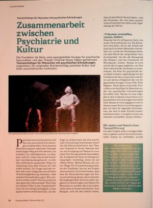 Vorschauseite 1: Zusammenarbeit zwischen Psychiatrie und Kultur