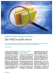 Vorschauseite 1: Digitale Übertragung von Akten. Der MD macht Ernst.