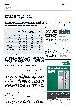 Vorschauseite 1: Controlling: Wirtschaftliche Schieflagen bei Heimen erkennen. Rechtzeitig gegensteuern.