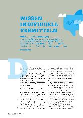 Vorschauseite 1: Wissen individuell vermitteln