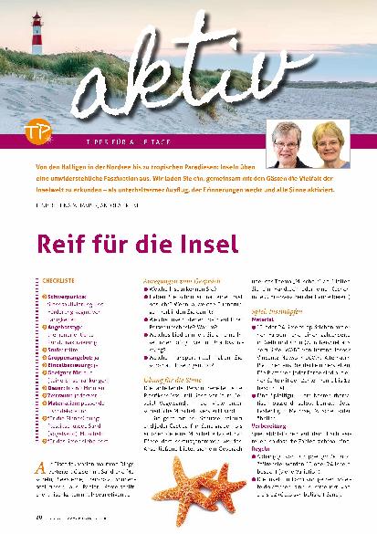 Vorschauseite 1: Reif für die Insel