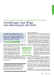 Vorschauseite 1: Vorstellungen über Pflege und Betreuung im Jahr 2040