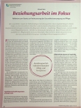 Vorschauseite 1: Beziehungsarbeit im Fokus Reflexion zum Gesetz zur Verbesserung der Gesundheitsversorgung und Pflege The corrected text is: Beziehungsarbeit im Fokus Reflexion zum Gesetz zur Verb…