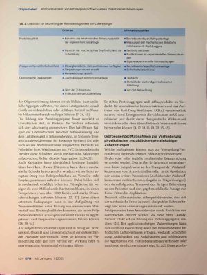 Vorschauseite 5: Versendung von antineoplastisch wirksamen Parenteraliazubereitungen mittels Rohrpost