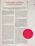 Vorschauseite 2: Multimediale Ausbildung in der Physiotherapie