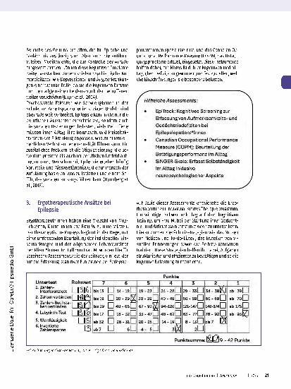 Vorschauseite 3: Ergotherapie bei Epilepsie - mehr als nur Helmversorgung