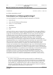 Vorschauseite 1: Erstreckbarkeit von Entlastungstarifverträgen?