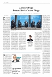 Vorschauseite 1: Zukunftsfrage: Personalbedarf in der Pflege