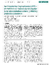 Vorschauseite 1: Der Zihlschlachter Explorationstest (ZET) - ein Verfahren zur Beurteilung des visuellen Explorationsverhaltens anhand großflächig projizierter Alltagsfotos.