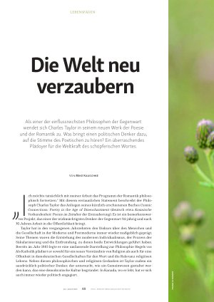 Vorschauseite 1: Die Welt neu verzaubern