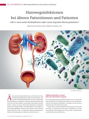 Vorschauseite 1: Harnwegsinfektionen bei älteren Patientinnen und Patienten Gibt es noch andere Risikofaktoren außer einem liegenden Harnwegskatheter?