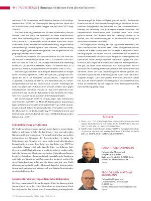 Vorschauseite 3: Harnwegsinfektionen bei älteren Patientinnen und Patienten Gibt es noch andere Risikofaktoren außer einem liegenden Harnwegskatheter?