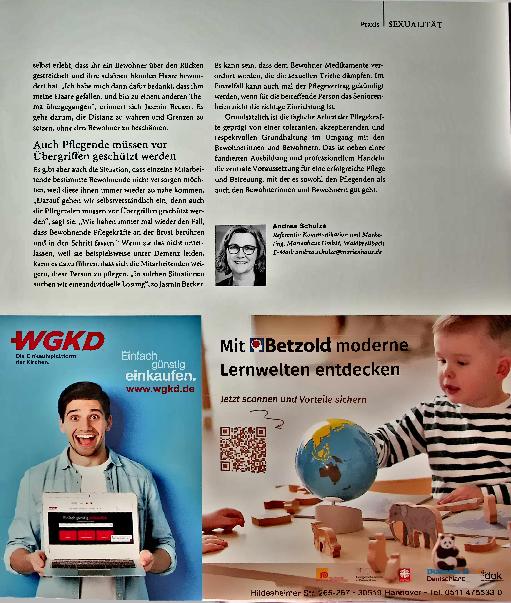 Vorschauseite 3: Menschen im Seniorenheim wünschen sich Intimität.