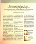 Vorschauseite 1: Handlungsbedarf durch das Lieferkettensorgfaltspflichtengesetz