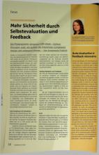 Vorschauseite 1: Mehr Sicherheit durch Selbstevaluation und Feedback