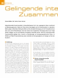 Vorschauseite 1: Gelingende interprofessionelle Zusammenarbeit - leichter gesagt, als getan.