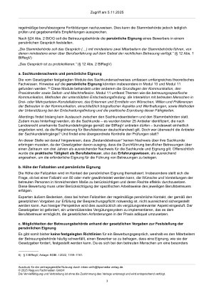 Vorschauseite 3: Die persönliche Eignung – Vorgaben des Gesetzgebers und Aussagen betreuter Personen zur Eignung von Berufsbetreuern