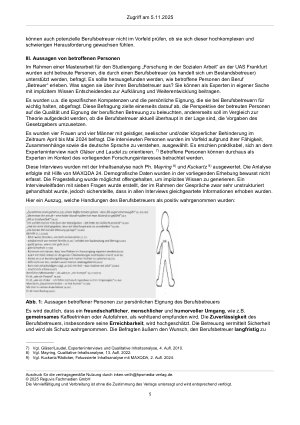 Vorschauseite 5: Die persönliche Eignung – Vorgaben des Gesetzgebers und Aussagen betreuter Personen zur Eignung von Berufsbetreuern