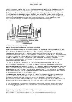 Vorschauseite 6: Die persönliche Eignung – Vorgaben des Gesetzgebers und Aussagen betreuter Personen zur Eignung von Berufsbetreuern