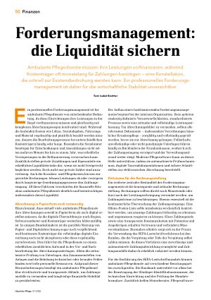 Vorschauseite 1: Forderungsmanagement: die Liquidität sichern