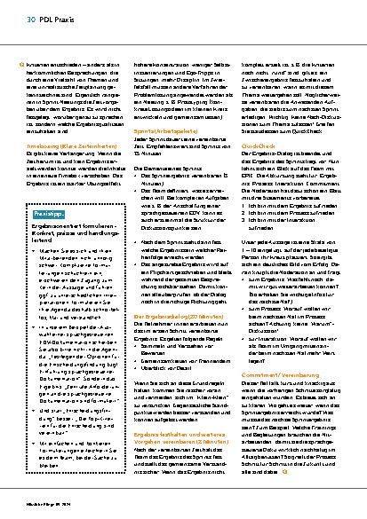 Vorschauseite 2: Auf die Plätze, fertig, los! Wie wär s mit einem Sprint-Meeting?