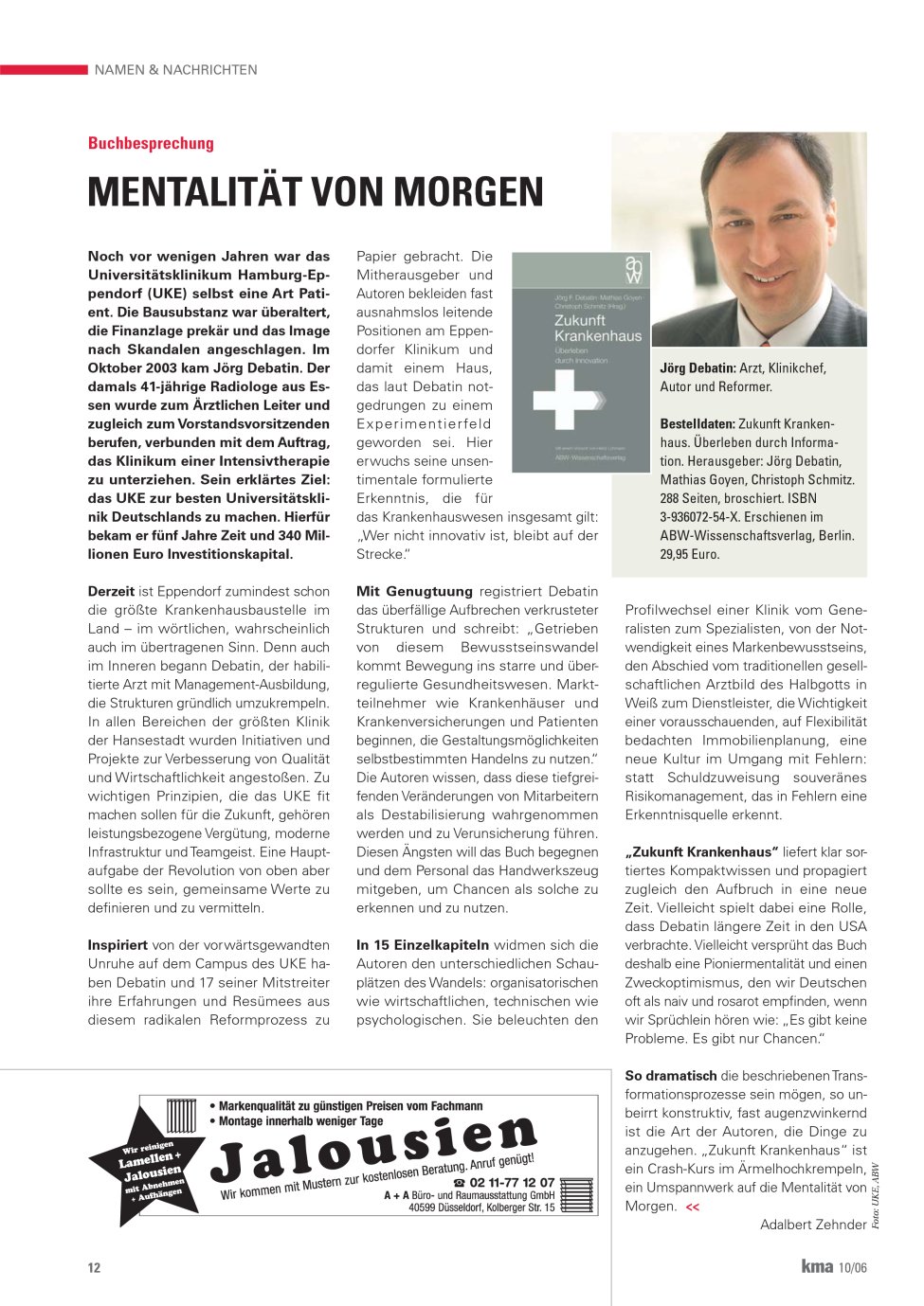 Vorschauseite 1: Mentalität von Morgen