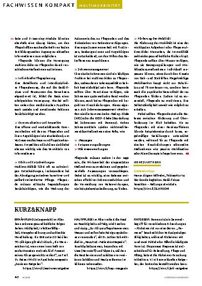 Vorschauseite 3: Mehr als die Summe der Diagnosen