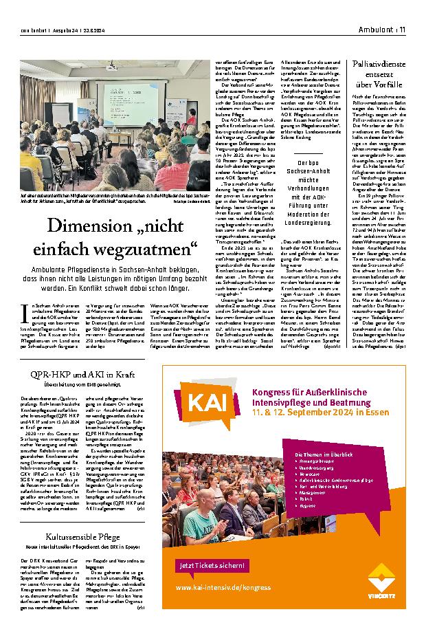 Vorschauseite 1: Dimension „nicht einfach wegzublasen“