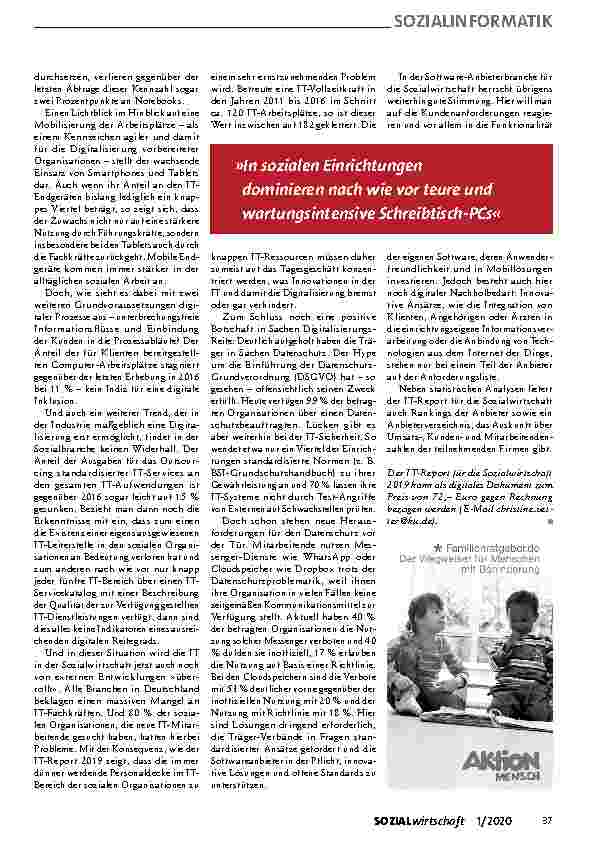 Vorschauseite 2: IT-REPORT Mehr Schatten als Licht