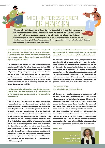 Vorschauseite 1: Mich interessieren die Menschen