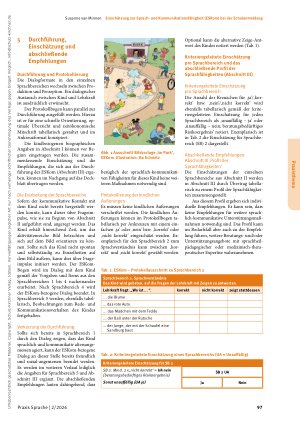 Vorschauseite 3: Einschätzung zur Sprachund Kommunikationsfähigkeit (ESKom) bei der Schulanmeldung