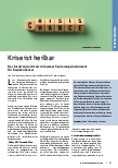 Vorschauseite 1: Krise ist heilbar: Das Insolvenzrecht als wirksames Sanierungsinstrument für Krankenhäuser