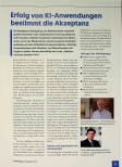 Vorschauseite 1: Erfolg von KI-Anwendungen bestimmt die Akzeptanz