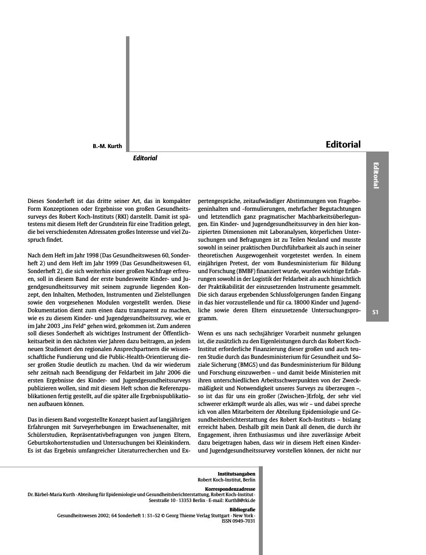 Vorschauseite 1: Editorial