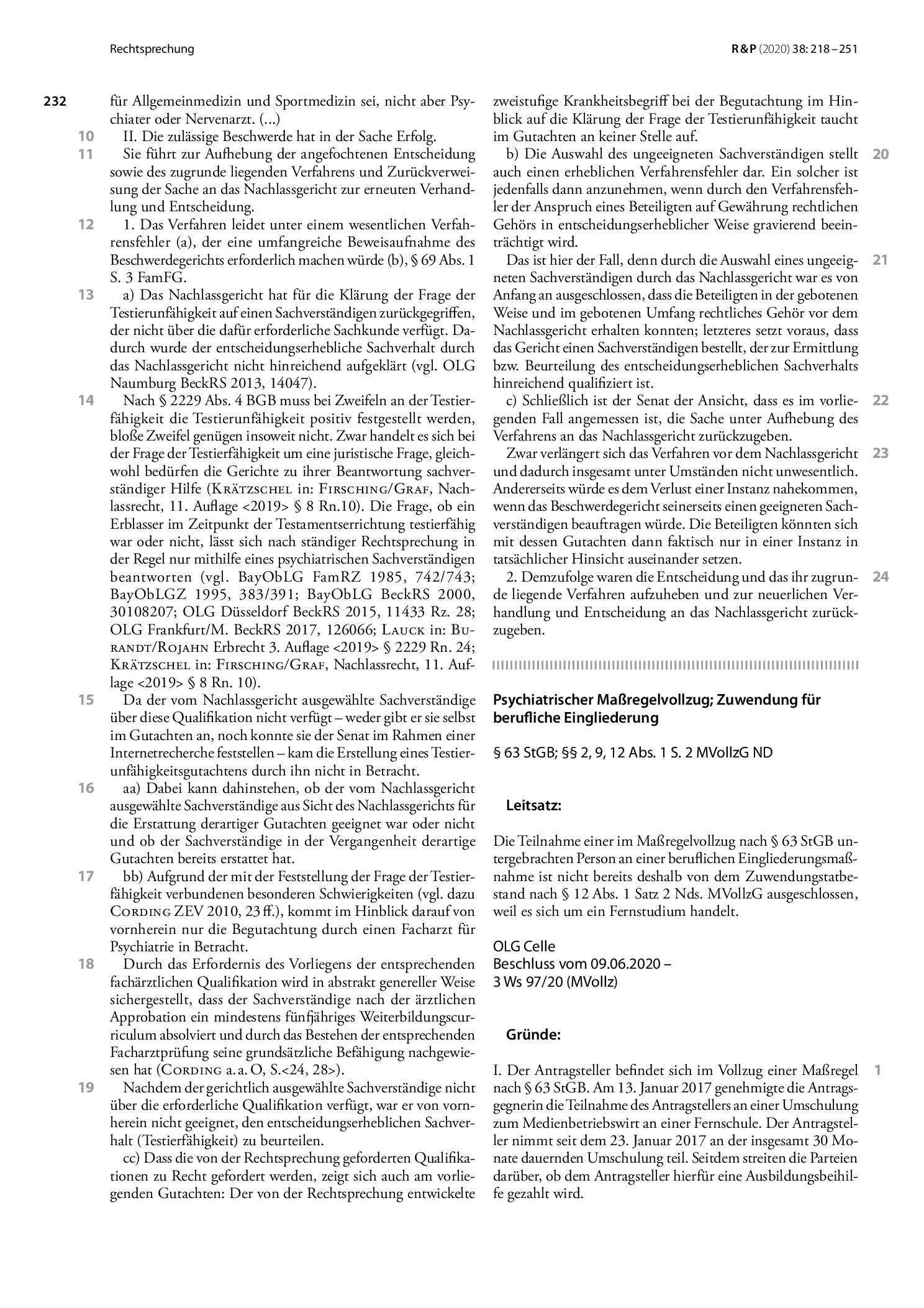 Vorschauseite 2: Begutachtung der Testierfähigkeit