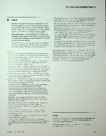 Vorschauseite 4: Arbeit mit Profil: Advanced Practice Nurses