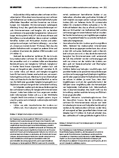 Vorschauseite 2: Herausforderungen bei der Entwicklung von Leitlinien für Maßnahmen zur Förderung und Aufrechterhaltung der öffentlichen Gesundheit