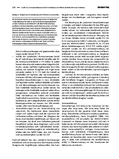 Vorschauseite 3: Herausforderungen bei der Entwicklung von Leitlinien für Maßnahmen zur Förderung und Aufrechterhaltung der öffentlichen Gesundheit
