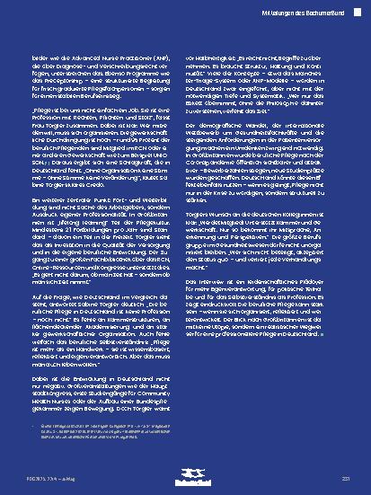 Vorschauseite 3: Professionalisierung durch Struktur: Ein Blick nach Großbritannien – Interview mit Sabine Torgler